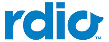 rdio logo spelled