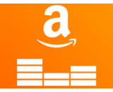 amazon music logo canvas