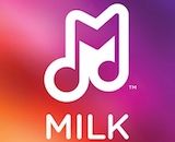 Music milk logo canvas