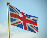 British flag canvas
