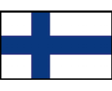 Finland flag canvas