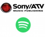 Sony and Spotify canvas