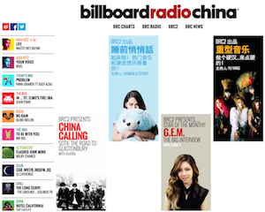 Billboard Radio China