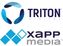 triton digital and xappmedia 204w