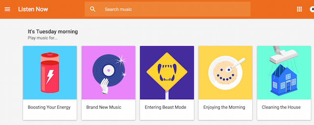 Google Play Music free playlists