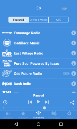 dash radio android app 250w
