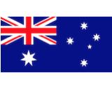 Australia flag canvas