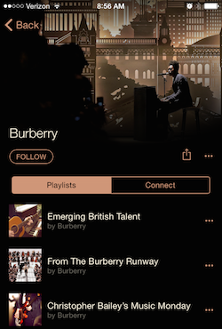 Burberry Apple Music