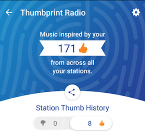 Thumbprint Radio