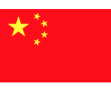 China flag canvas