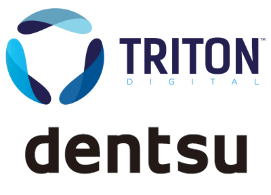 triton digital and dentsu 271w