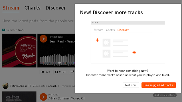soundcloud discover
