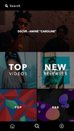 Vevo redesign 2