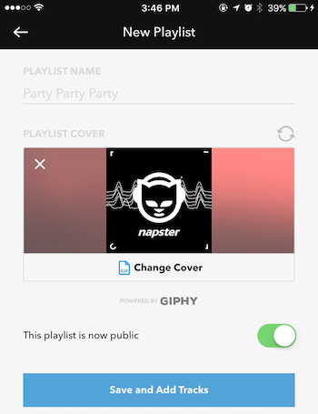 Napster Giphy
