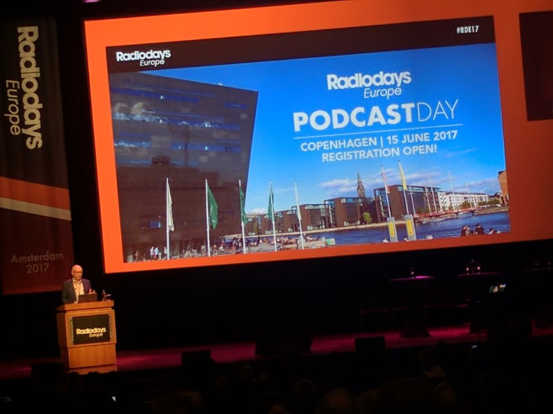 Radiodays announced the first of a set of themed days - this one on podcasting. It's interesting noting that radio conference organisers are also beginning to explore podcasting as an additional subject.