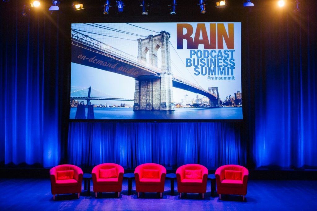 RAIN Podcast Business Summit delivers key metrics, personalities