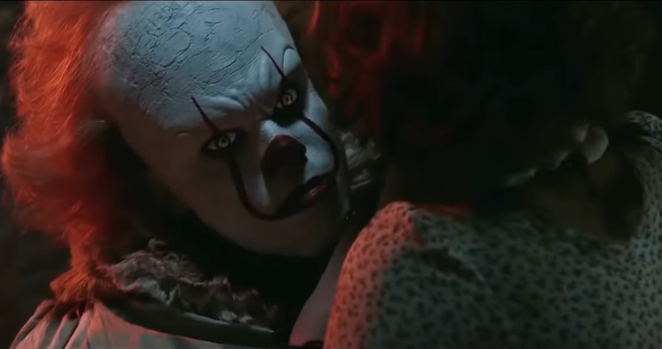 The image above is Pennywise the clown, from the 2017 movie It. 