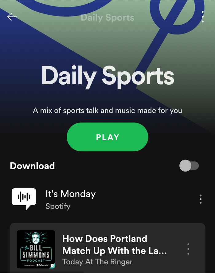 spotify on gear sport