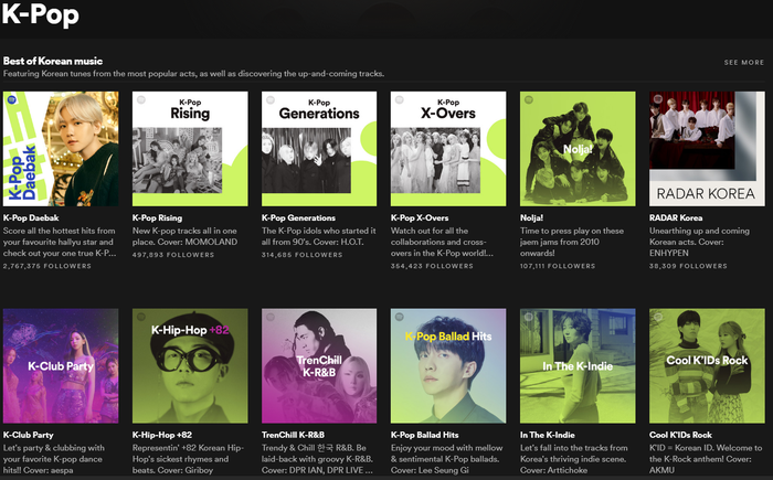 K-Pop ON! Track' Is Spotify's Newest Site Dedicated to All Things K-Pop —  Spotify