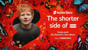 YouTube Sheeran partner for