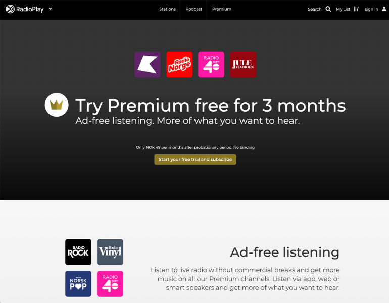 Bauer Media launches premium subscription audio service in Norway - RAIN  News